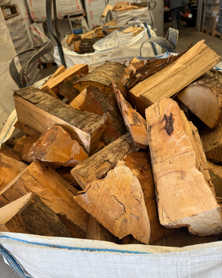 Big Bag 1m� de Le�a de Casta�o y Mezcla (Abedul, Cerezo, etc.) - Recogida o Entrega a Domicilio